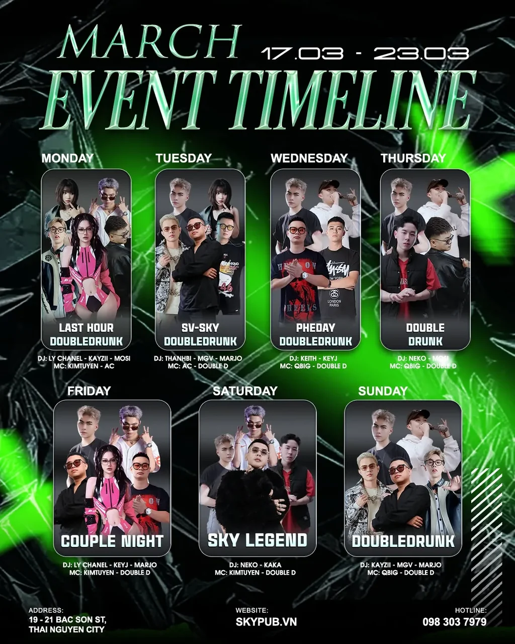 Nightlife Poster/Banner/Key Visuals